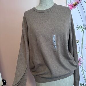 Sonoma Taupe Knit Sweater